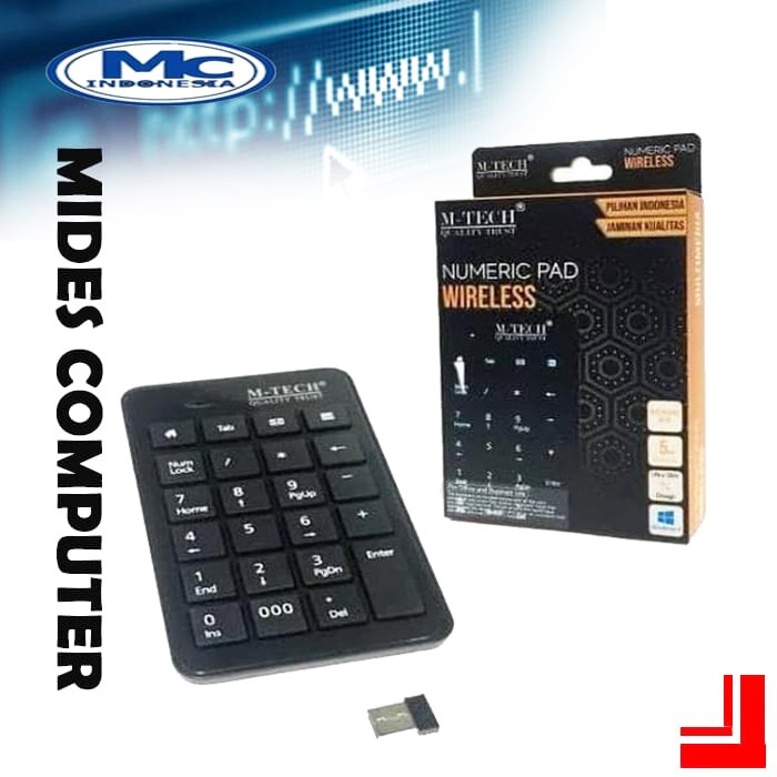 Keyboard Numeric Wireless M-Tech