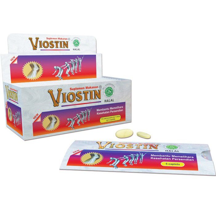 Viostin [HALAL] 1 Strip 5 Kaplet