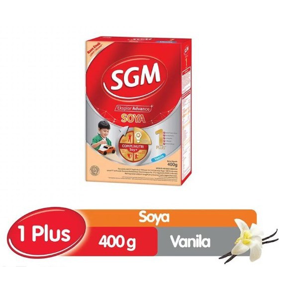 

SGM Eksplor Advance Soya Vanila 400gr - Susu Formula Anak