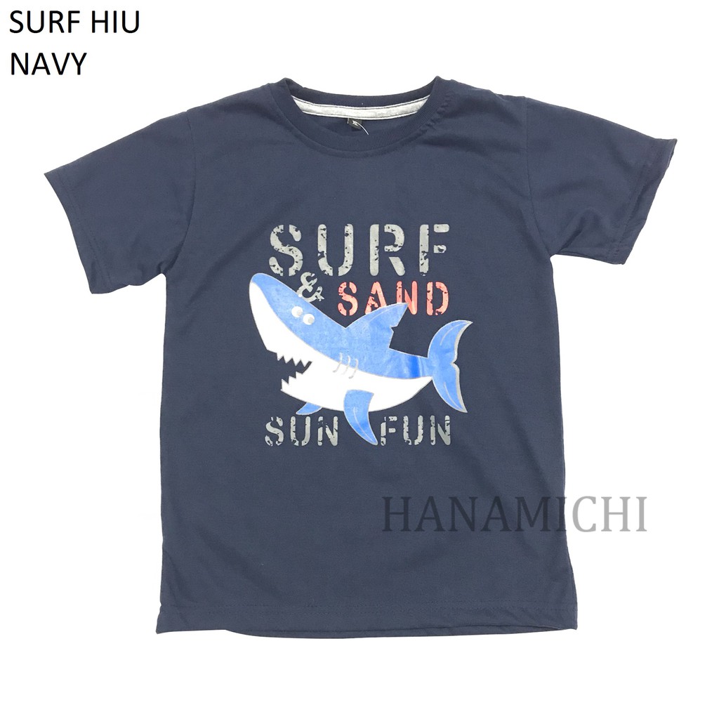 Hanamichi SURFHIU Kaos Anak Lengan Pendek