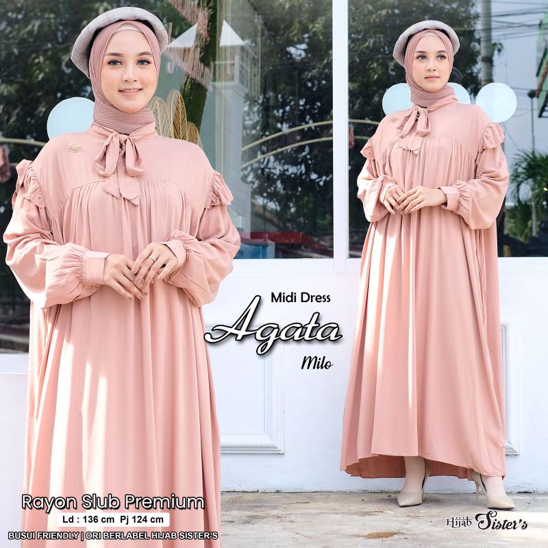 Agata Midi Dress by Hijab sister