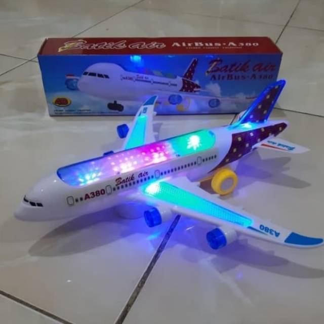 Mainan Pesawat Batik Air Bump N Go