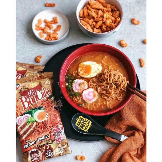 

mi bon cabe level 30 ramen pedas jumbo 90 gram