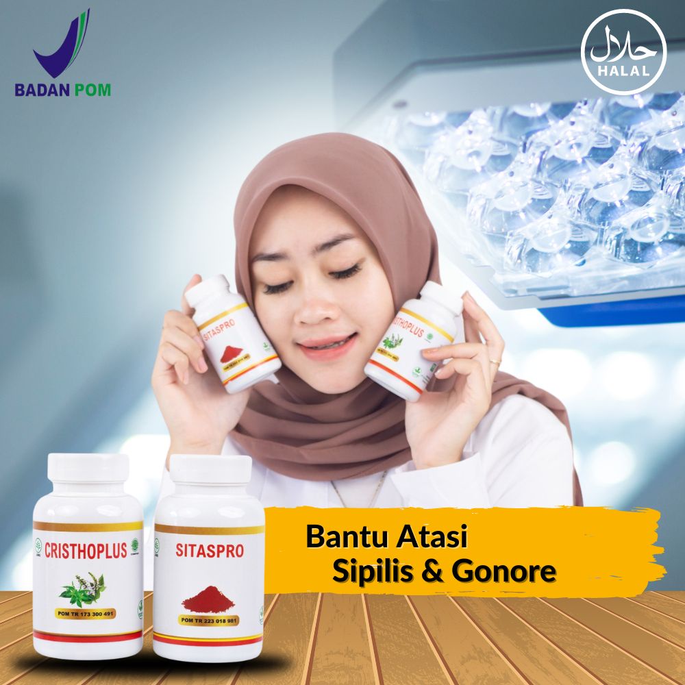 OBAT SIPILIS PRIA KENCING NANAH CRISTHOPLUS SITASPRO AMPUH