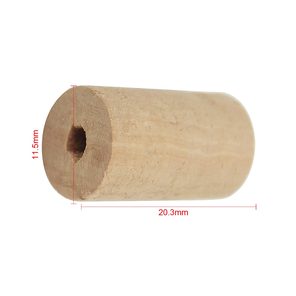 5pcs Cork Kayu Piccolo Alami Lembut Untuk Instrumen Musik