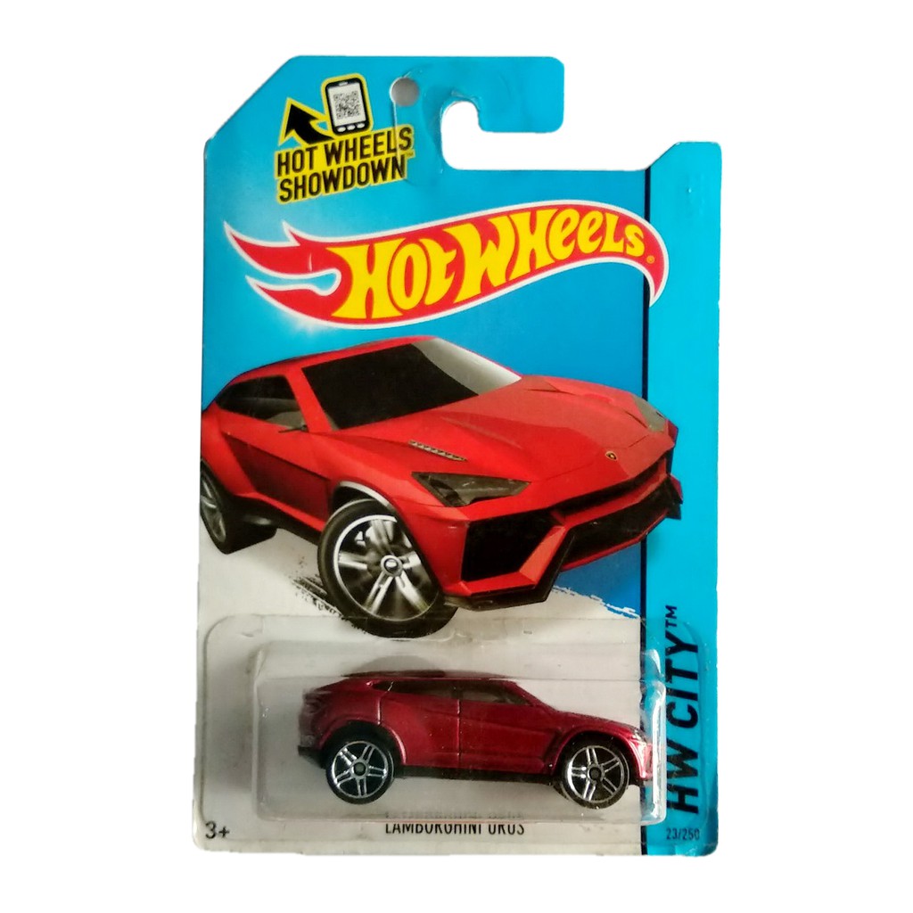 Hot Wheels Lamborghini Urus Merah HW City Mainan Mobil Hotwheels