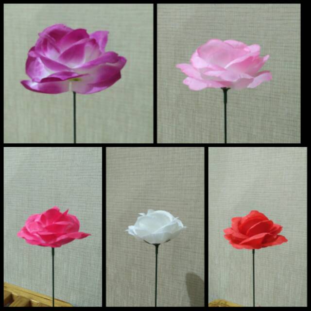 KUNTUM BUNGA MAWAR B8040 ARTIFICIAL BUNGA MAWAR PALSU DEKORASI WEDDING ARTIFICIAL BUNGA MAWAR