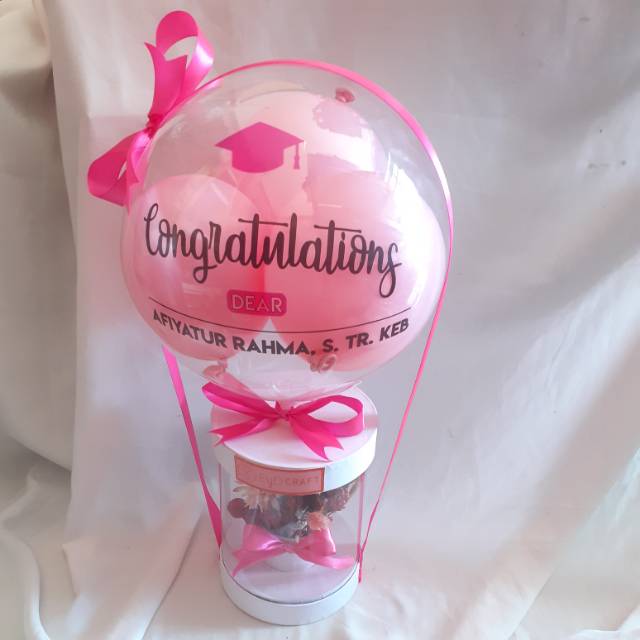 Balon box /bloom box /dried flower