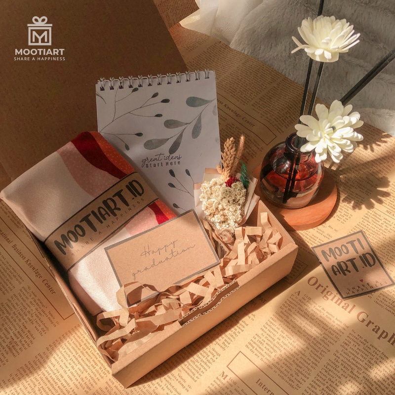 [MOOTIART.ID] HAMPERS TOTE BAG - hampers totebag tote bag gift box tote bag wisuda hadiah sempro had