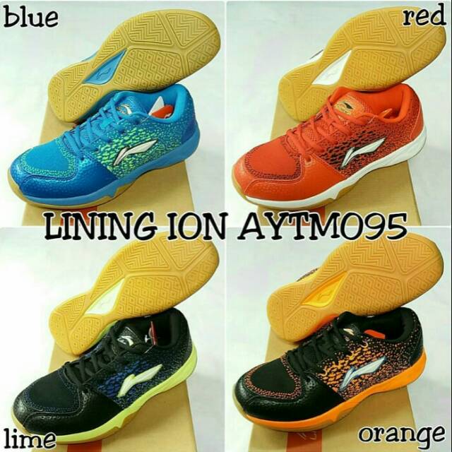 Sepatu Badminton / Bulutangkis LINING ION DIJAMIN 100% LINING ORIGINAL
