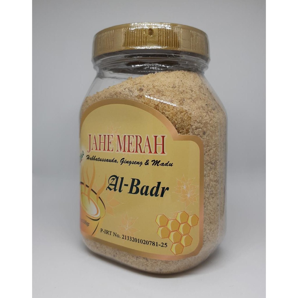 Jahe Merah Habbatusauda Gingseng Madu Al Badr Isi 330 Gr