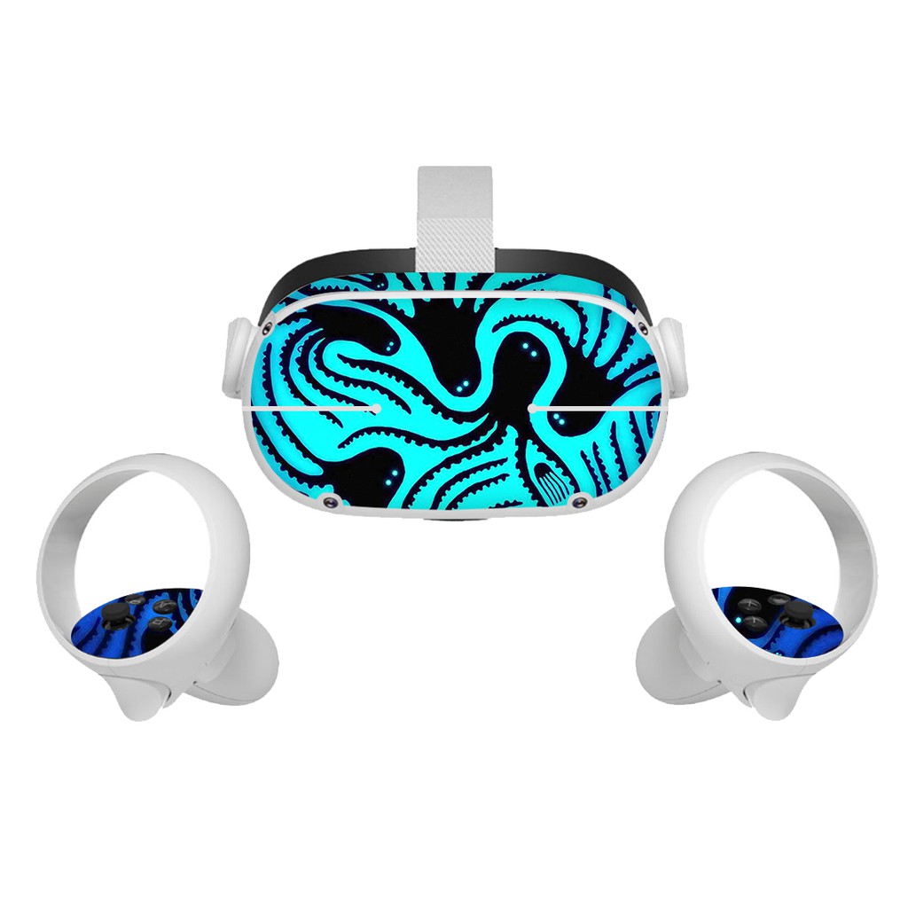 Stiker Pelindung Headset Vr Bahan Pvc Ukuran 21-40 Untuk Oculus Quest 2