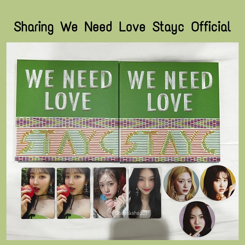 Photocard Isa Sieun J We need love power circle card seeun sieun isa pc cc stayc Official album only