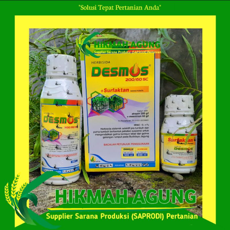 

DESMOS 200/60 EC 500 ML - HERBISIDA SELEKTIF PRA TUMBUH