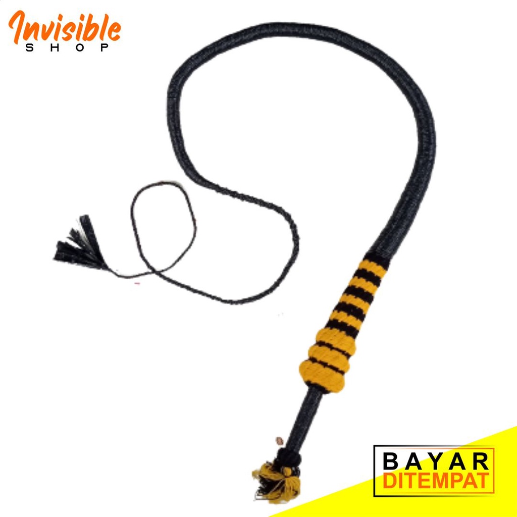 Pecut Bopo Murah 3m | Pecut Pawang | Pecut Gambuh | Cambuk | Pecut Jawa | Pecut Kuda Lumping