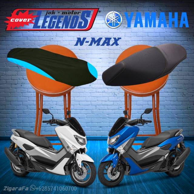 Cover Jok N-MAX Anti Air / Sarung Mantel Jok Motor Standar / Modifikasi