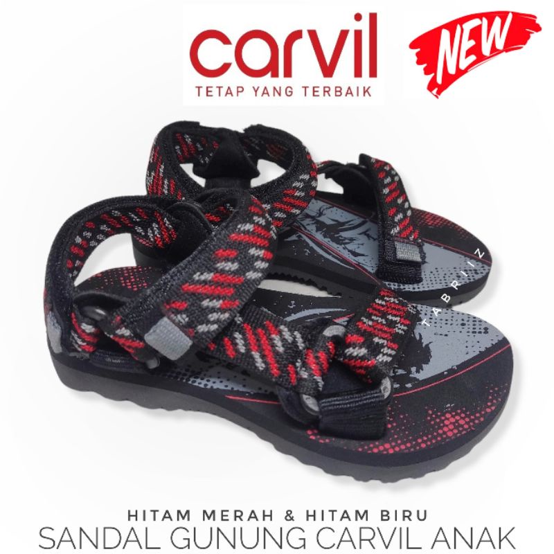 Sandal Gunung Carvil Anak Sandal Carvil Anak Sandal Outdoor Anak - Original