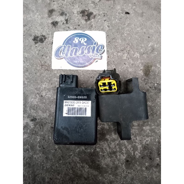 cdi suzuki smash sr 110 original copotan plus karet soket kondisi normal