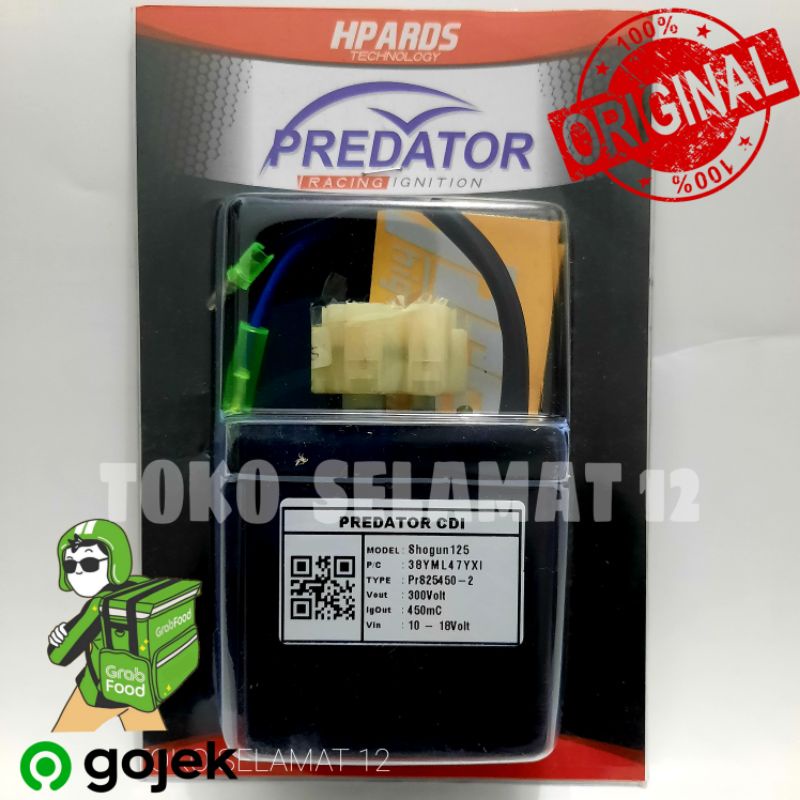 Cdi Predator Shogun 110 / 125 Dual Map - bayar di tempat