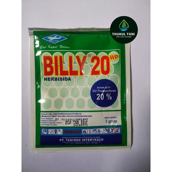HERBISIDA BILLY 20 WP 5 GRAM
