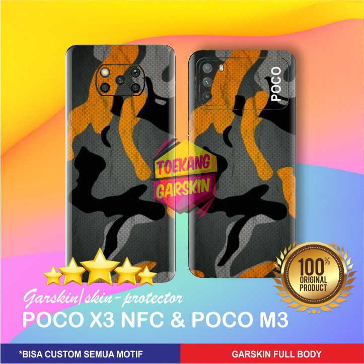 GARSKIN POCO X3 DAN POCO M3 ORIGINAL GARSKIN 011