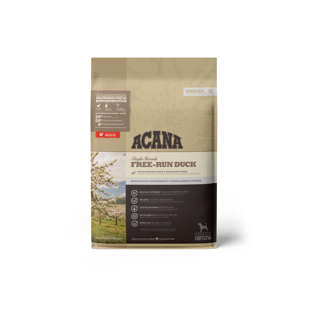 ACANA FREE RUN DUCK | DOG FOOD MAKANAN ANJING | GRAIN FREE | DOG FOOD BEBEK | ALERGI |REPACK