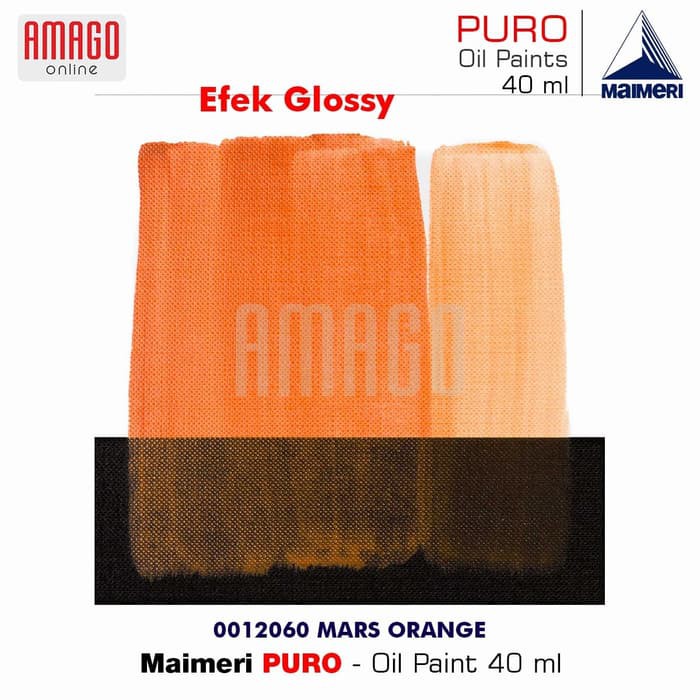 MAIMERI PURO - OIL PAINT - MARS ORANGE - 40ML - M0012060