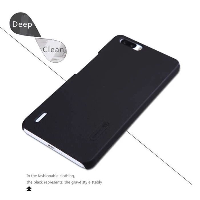 HUAWEI HONOR 7PLUS NILLKIN HARDCASE FROSTED SHIELD ORIGINAL COLOR BLACK