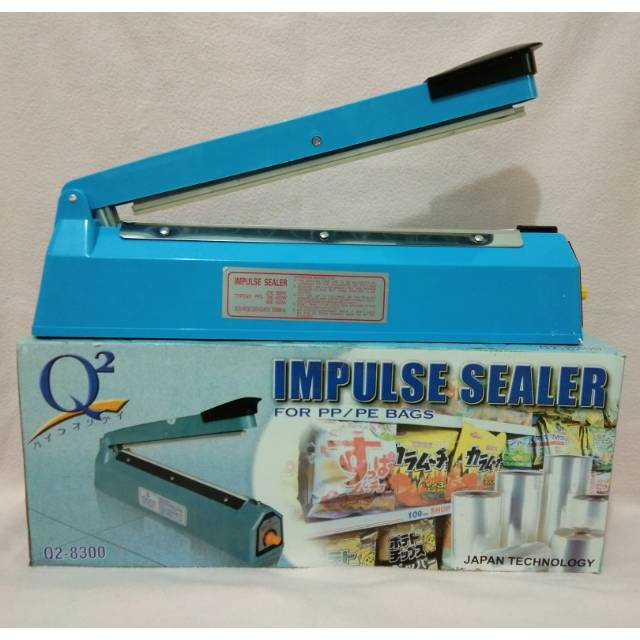 Impulse sealer/alat press plastik Q2-8300 30cm