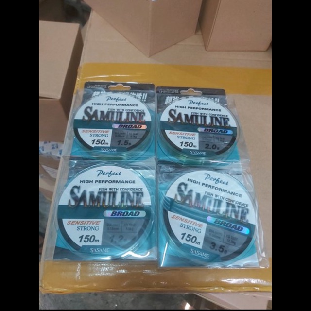 senar pancing sasame samuline broad 150 meter