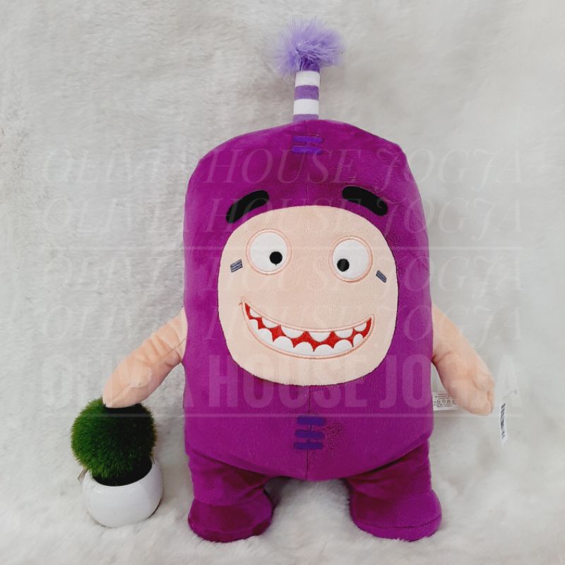Boneka Jeff Oddbods Ungu L Lokal Boneka Oddbods Ungu L Lokal
