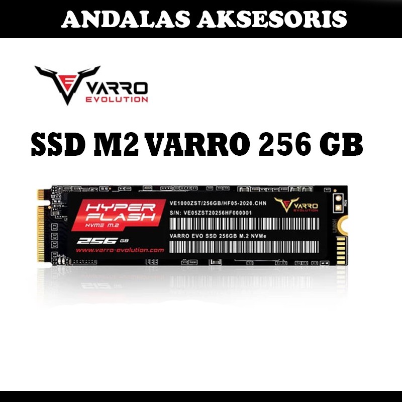 SSD M2 256GB VARRO Hyper Flash