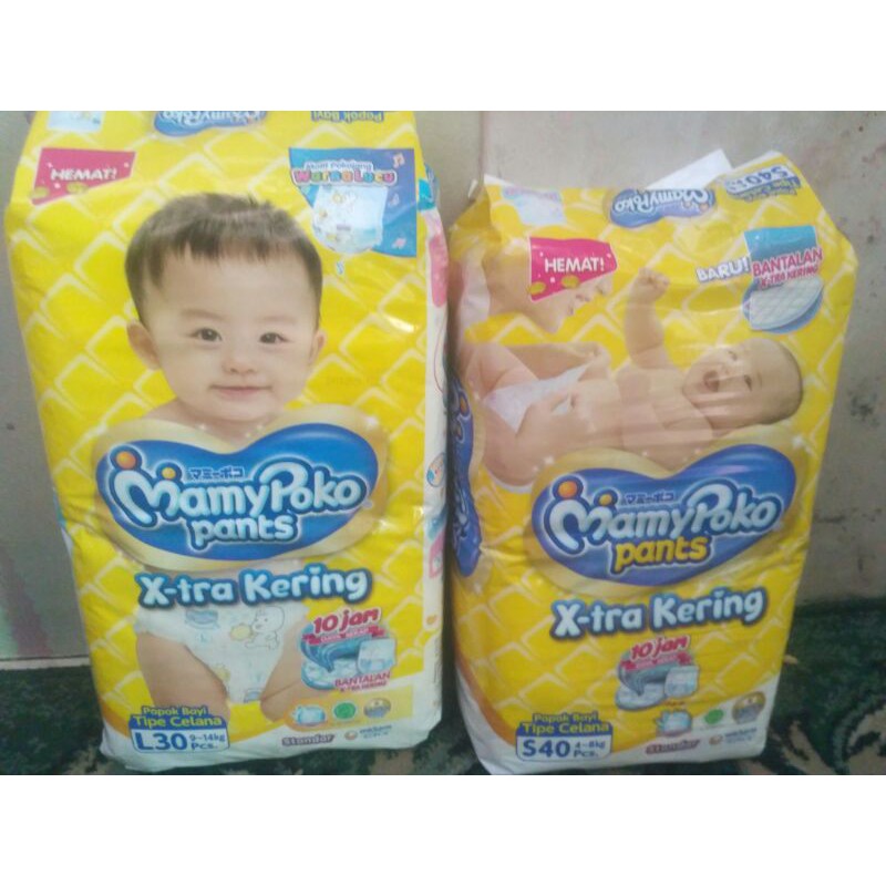 Pampers mamypoko ukuran S