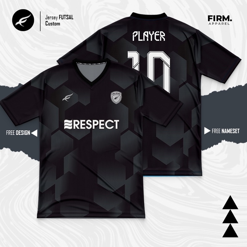 JERSEY FUTSAL CUSTOM GRATIS NAMA BAJU BOLA FUTSAL STELAN
