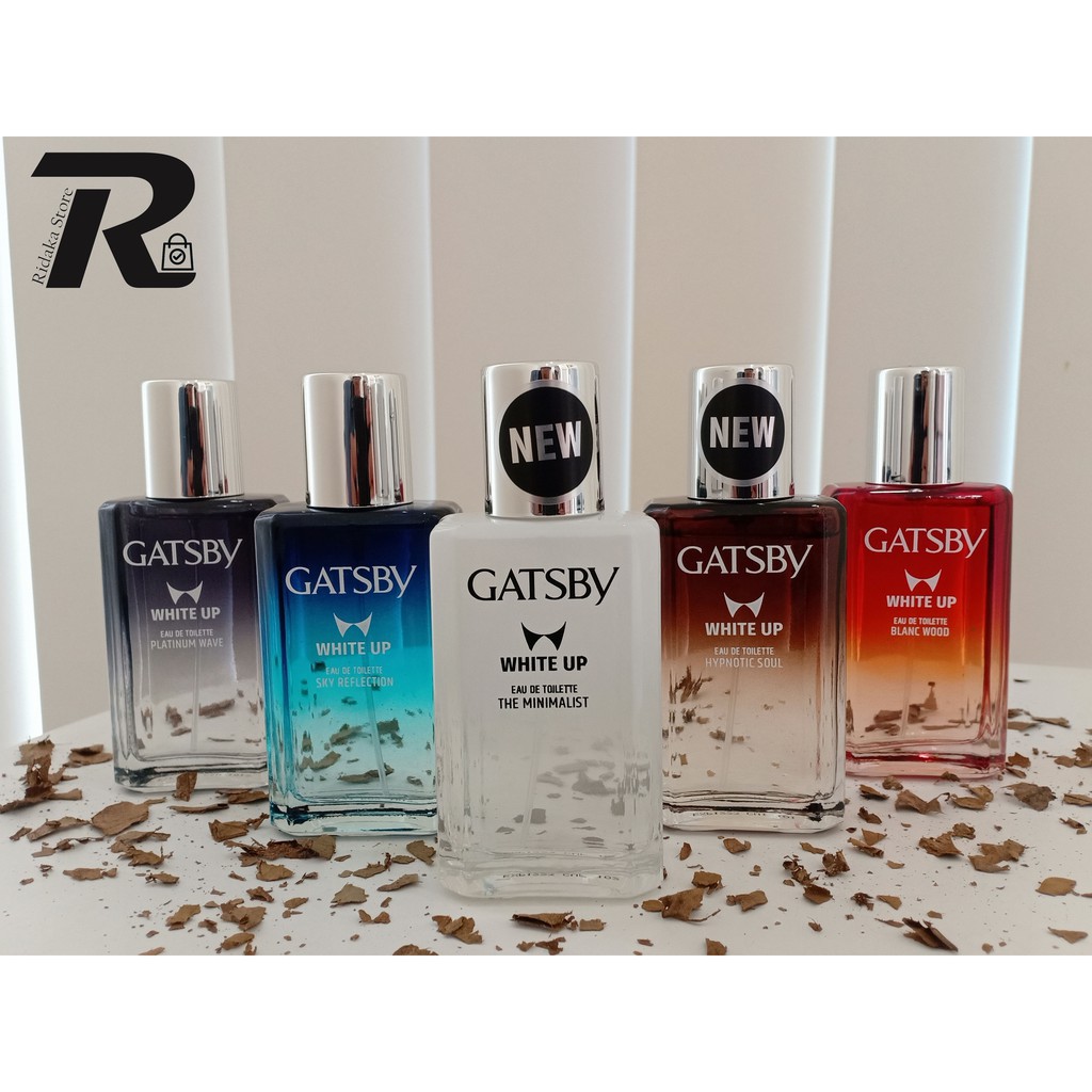 GATSBY WHITE UP EDT 50 ml/GATSBY/Parfum Pria (BOTOL KACA)