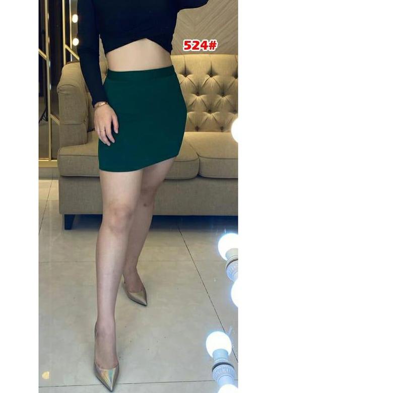 524# ROK MINI BANGET BAHAN //ROK CASUAL// ROK SCUBA