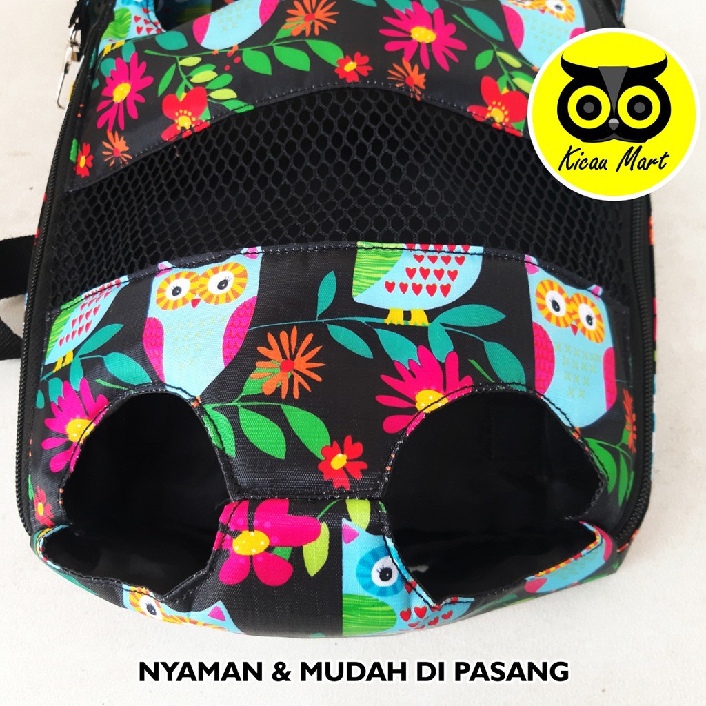 TAS KUCING GENDONG DEPAN GENDONGAN BAWA KUCING ANJING PET CARRIER TAS RANSEL FRONT BAG CAT DOG TSGDP