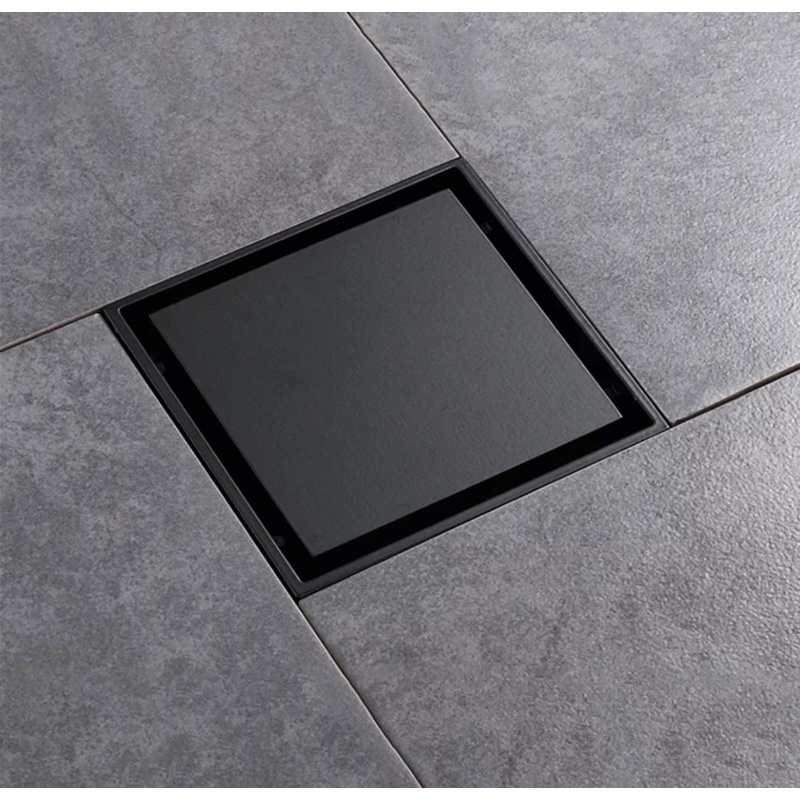 30HD Saringan Got Brass Hitam Black Kamar Mandi Anti Bau Kecoa Tikus - Floor Drain Tile Keramik