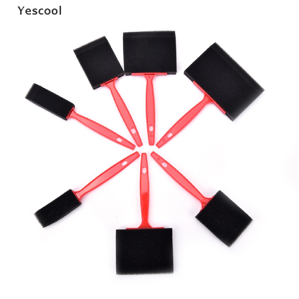 Yes Set Kuas Cat Minyak Bahan Spons Untuk Kerajinan Tangan