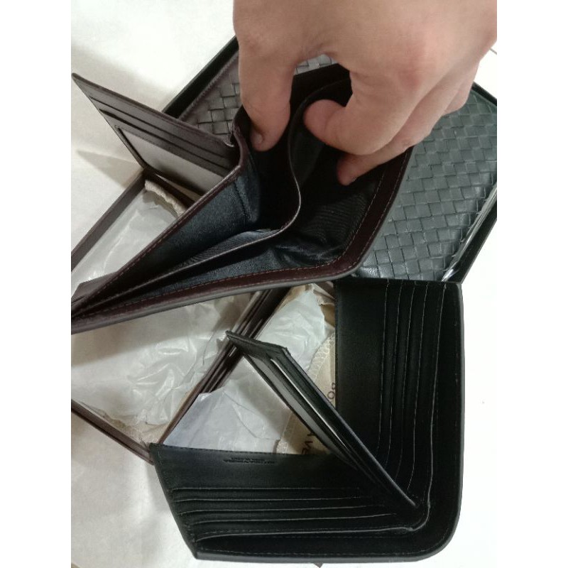 dompet lipat premium kulit tikar