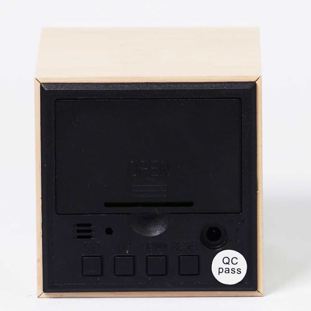 (100% BARANG ORI) Jam Digital LED Kayu - JK-808
