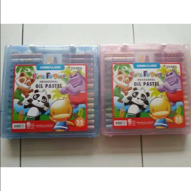 

Crayon oil pastel dry pastel osama 55 warna