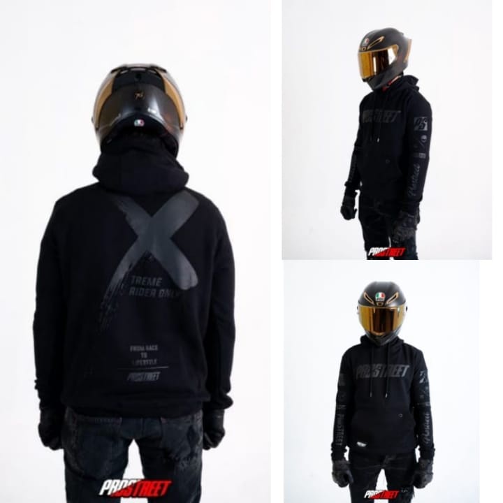 Jaket Sweater Hoodie Prostreet Ronin Rider Jepang