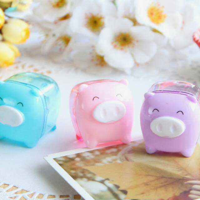 

Rautan Pensil Piggy / Pencil Sharpener Piggy