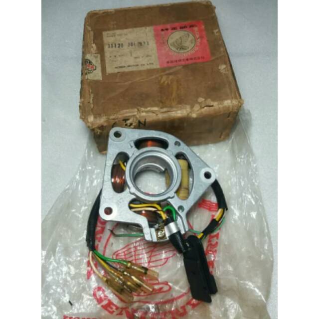 spul spull honda cb100 cb125 k5 gl100 gl125 platina stator comp japan original 31120 384 931