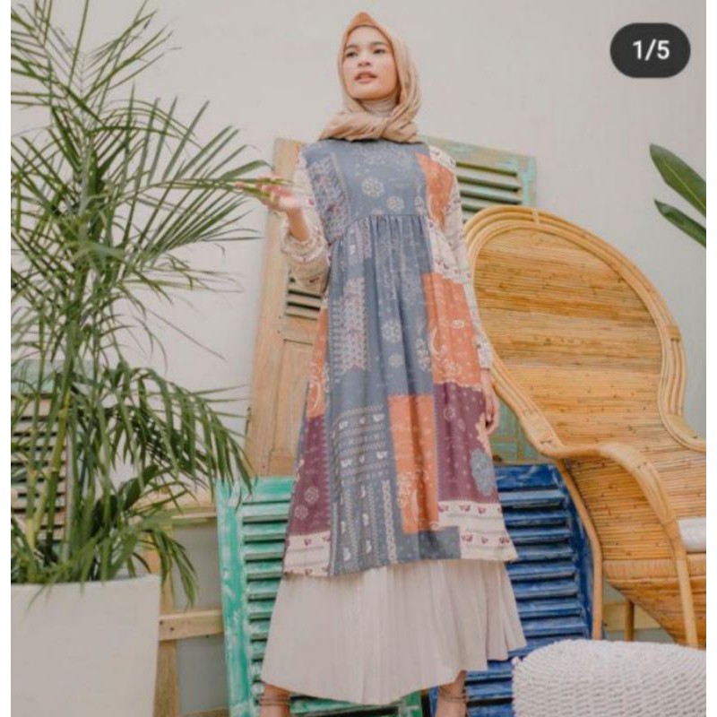 Roasted Yellow Tunic / Tunik Kamima - XL