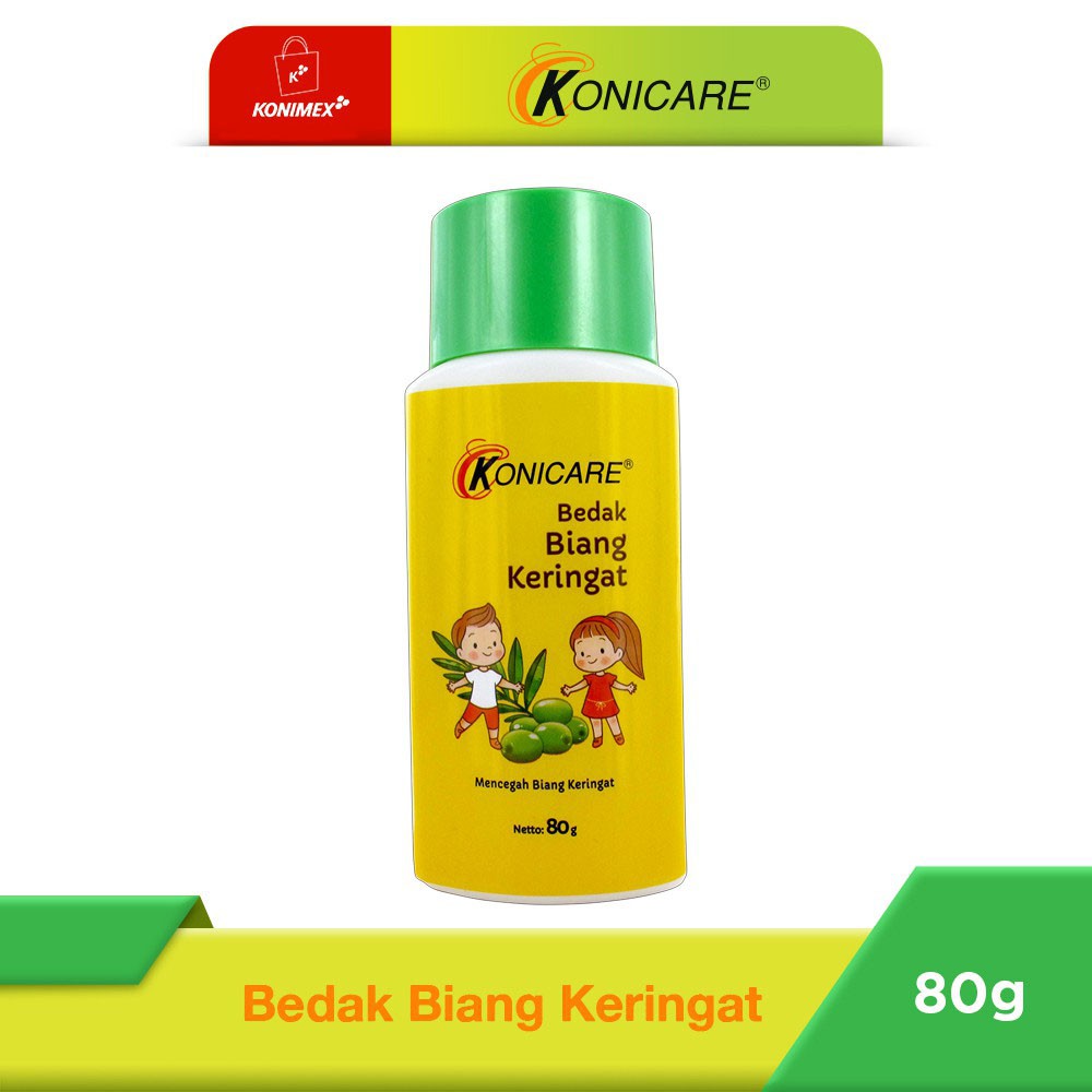 KONICARE BEDAK BIANG KERINGAT 80GR