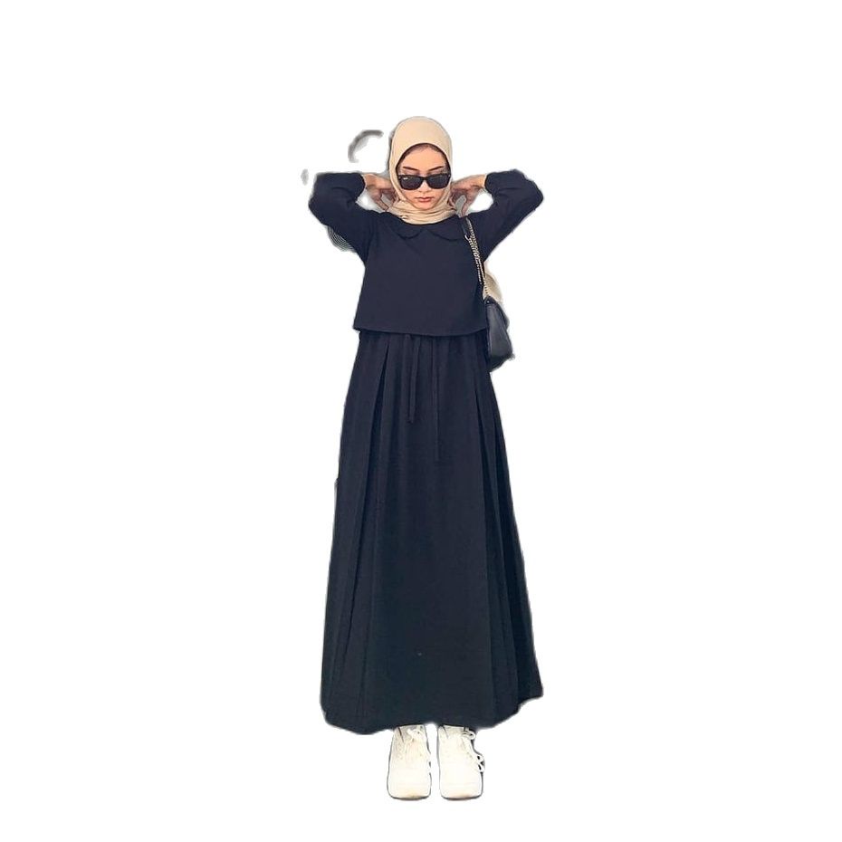 ZASKIYA - Niami Dress Remaja / Gamis Zayyra Fashion Muslim Wanita