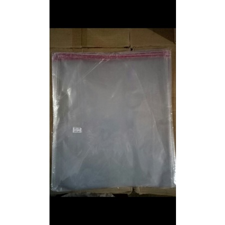 

PLASTIK OPP UKURAN: 35X39 KEMASAN PACKING BAJU BENING BAJU SEAL
