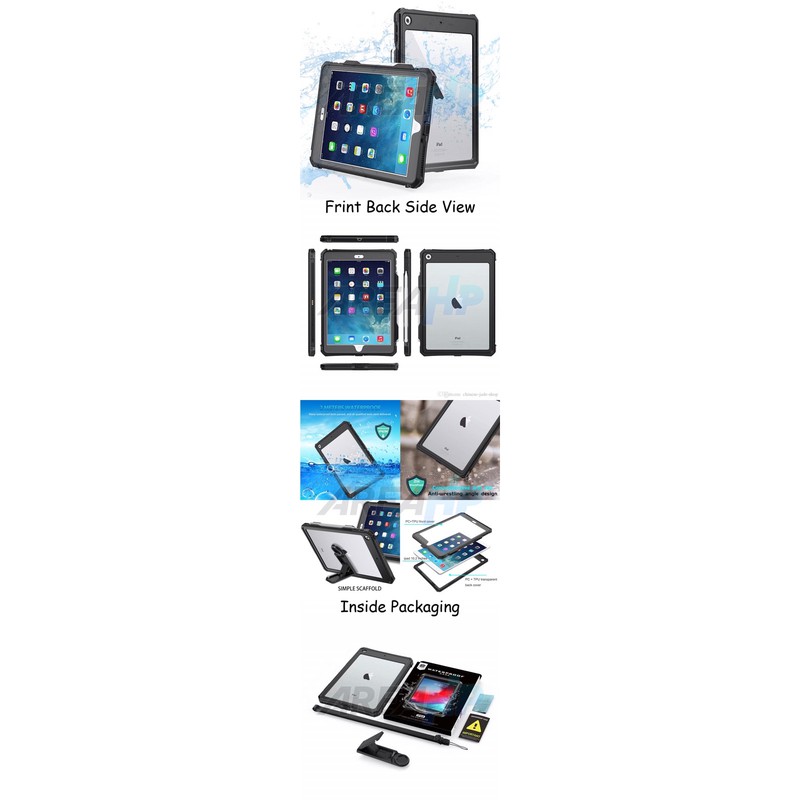 Redpepper Armor Waterproof Case Casing iPad 10.2 7 8 9 2019 2020 2021